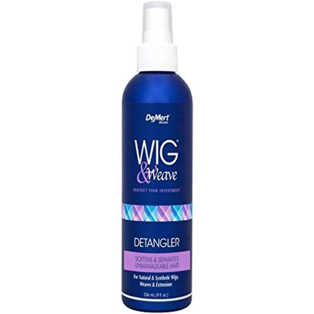 DeMert Wig and Weave Detangler 8 Ounce front view bottle