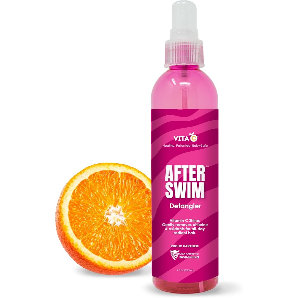 Vita C After Swim Swimmers Post Swim Spray 8 Fluid Ounce front view bottle