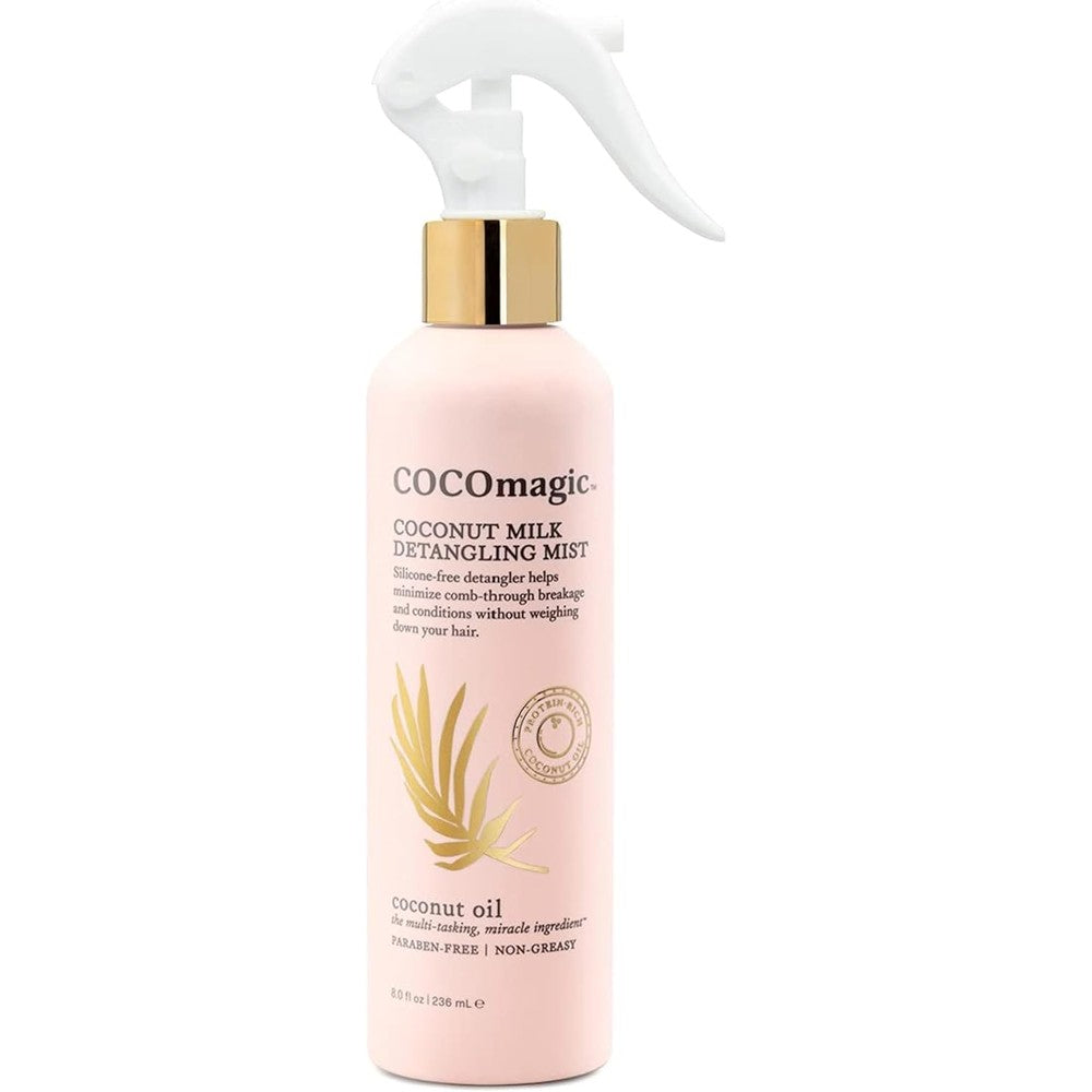 Cocomagic Coconut Milk Detangling Mist eight fluid ounces front view