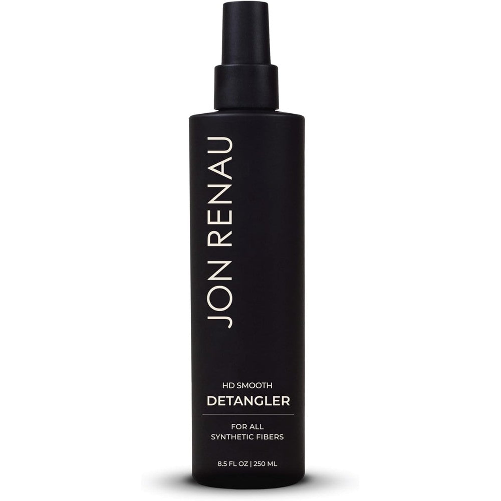Jon Renau HD Smooth Detangler 8.5 Fluid Ounce front view bottle for synthetic hair care.
