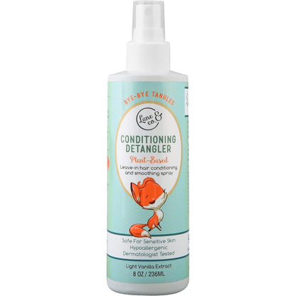 Lane And Co Conditioning Detangler Spray for Kids and Babies front view bottle on plain background