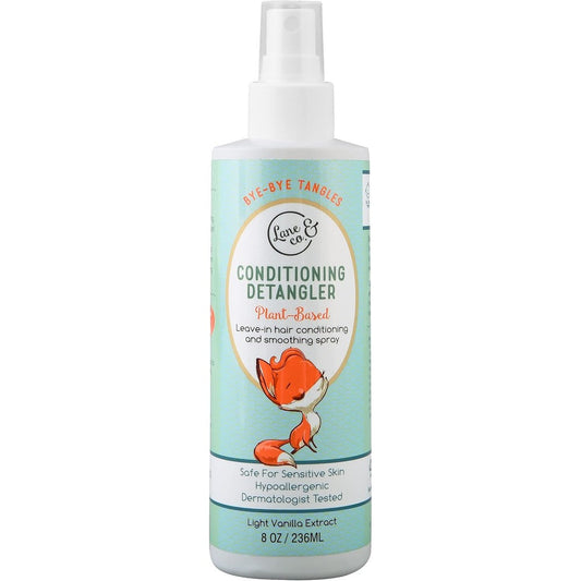 Lane And Co Conditioning Detangler Spray for Kids and Babies front view bottle on plain background