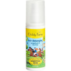 Childs Farm kids hair detangler spray front view bottle packaging