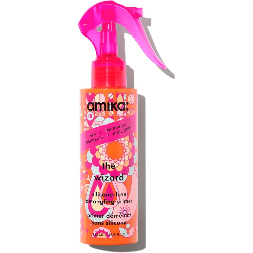 Amika The Wizard Silicone Free Hair Primer front view bottle