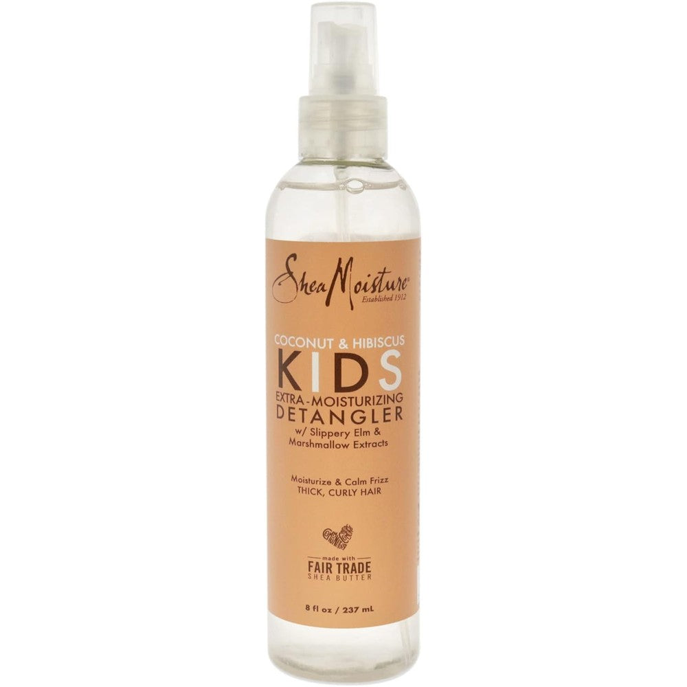 Shea Moisture Kids Extra Moisturizing Detangler front view pump bottle