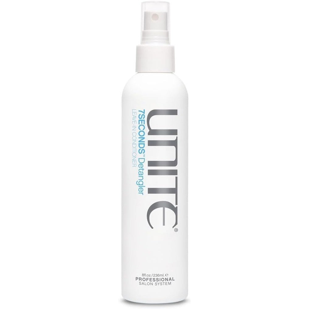 UNITE Hair 7SECONDS Detangler 8 Fluid Ounce front view for professional hair care.