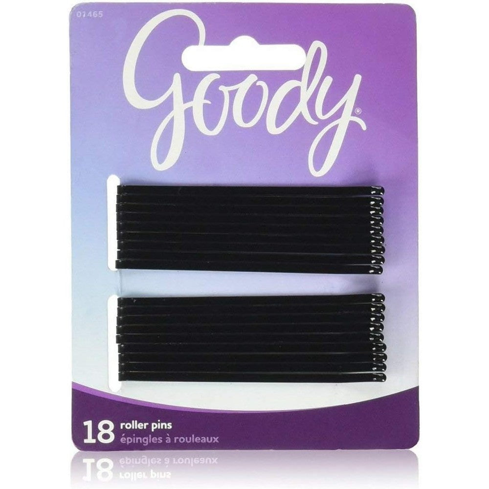 Goody Styling Essentials Black Roller Pins 3 inch front view