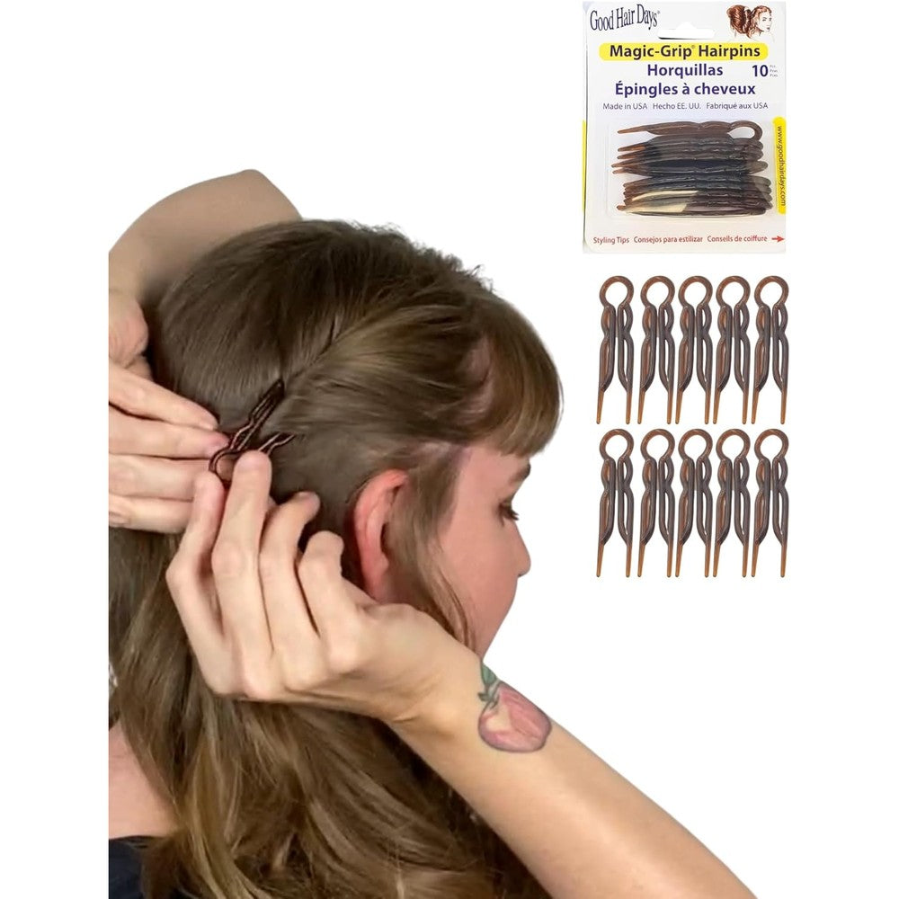 Good Hair Days Magic Grip Hair Pins front view