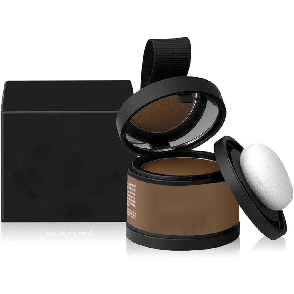 Aosrioylt Maycheer hairline powder medium blonde compact front view with applicator