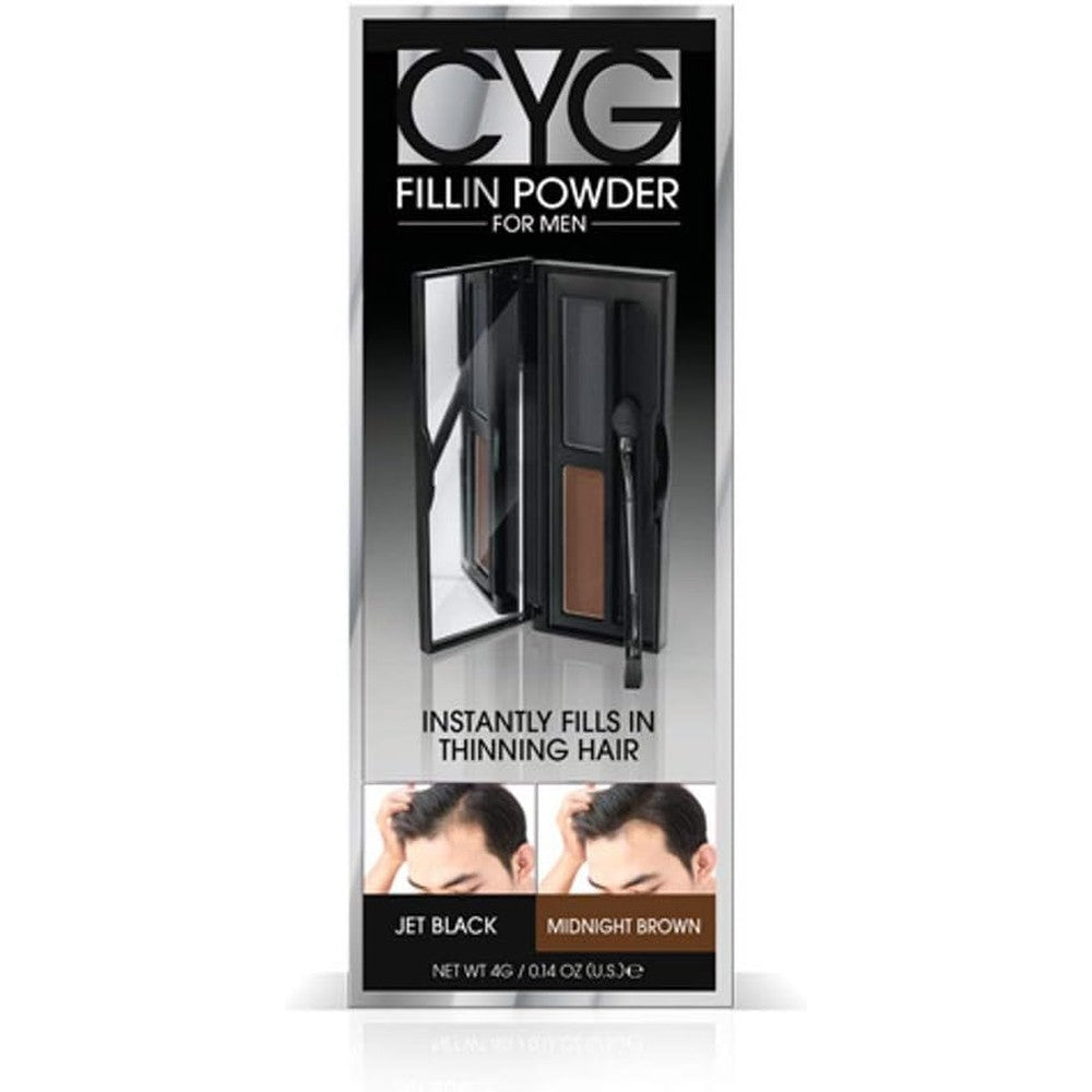 Cover Your Gray Fill In Powder Pro for Men front view compact packaging