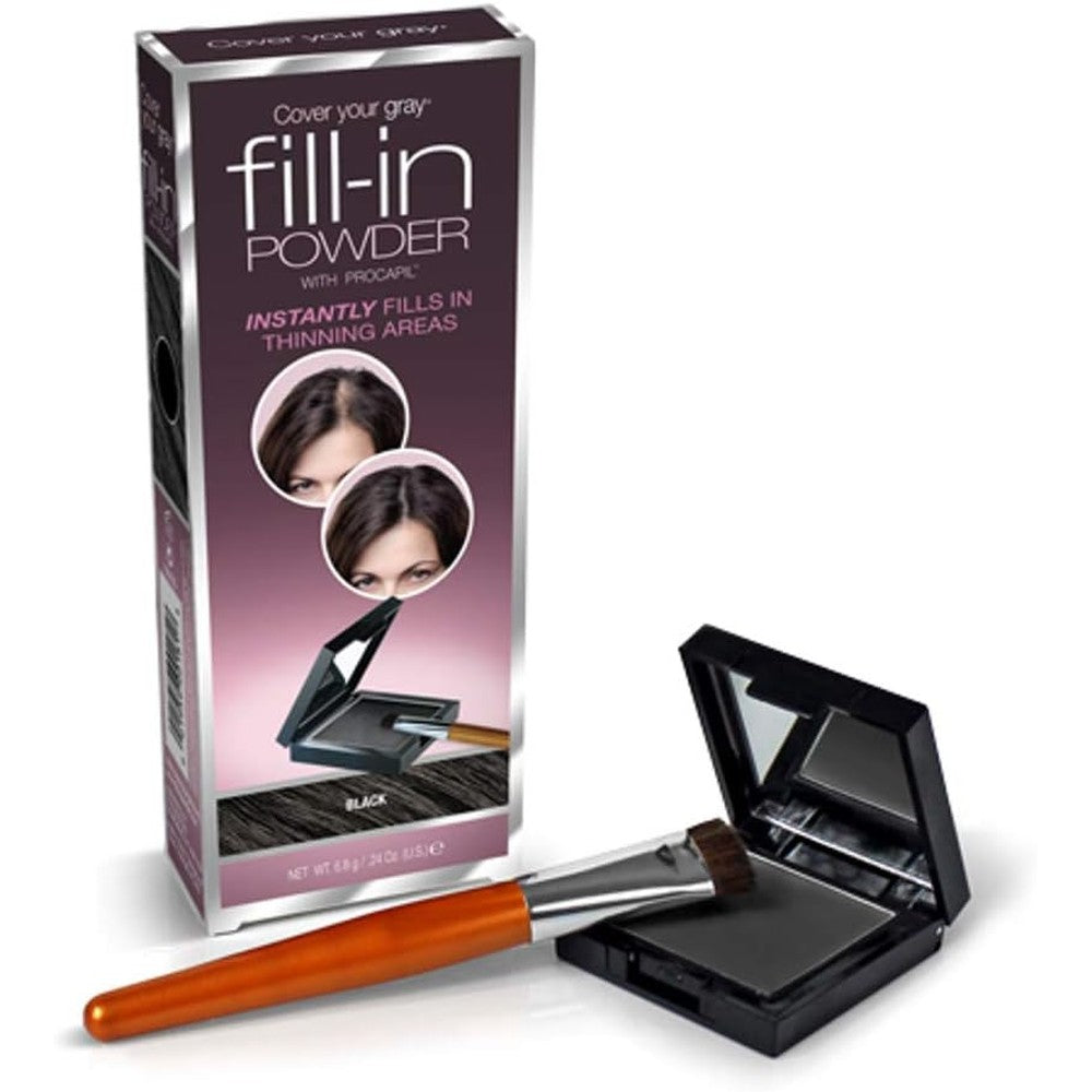 Cover Your Gray Fill In Powder black six pack front packaging
