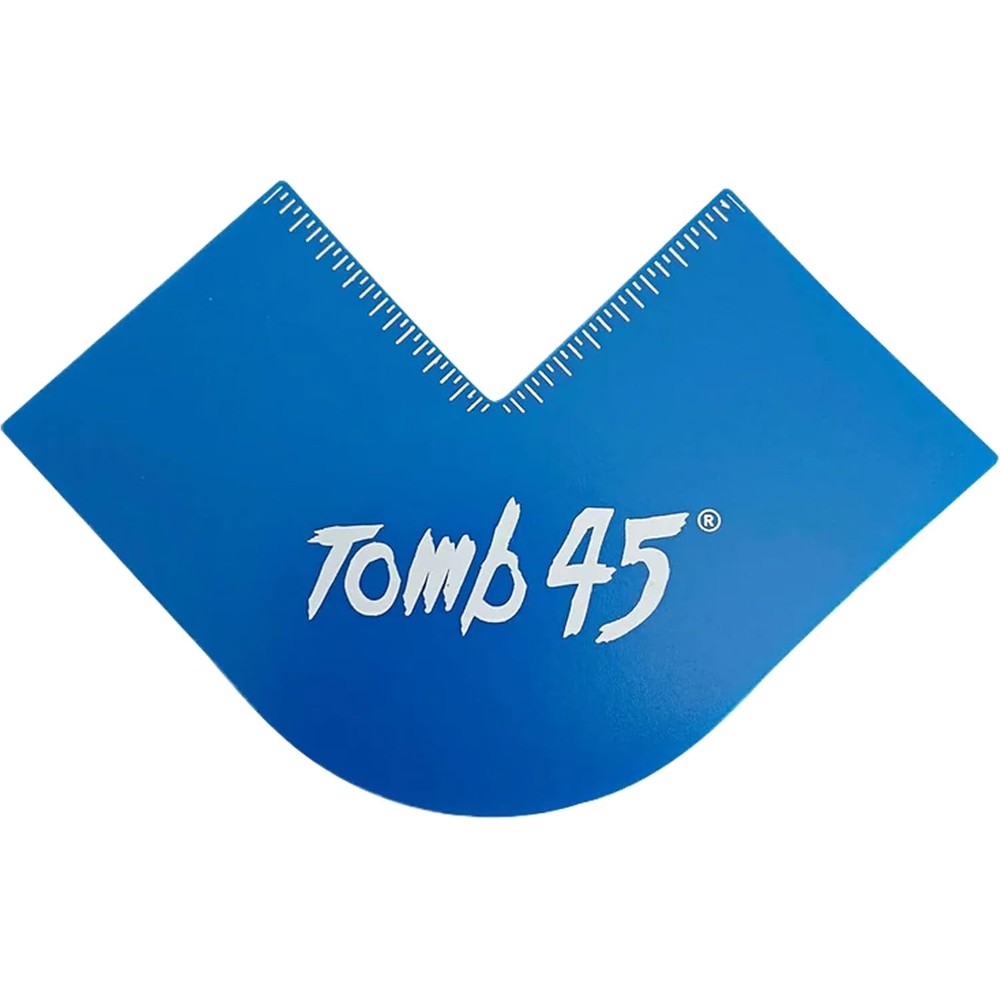 Tomb45 Color Enhancement Klutch Card front view showcasing laser-cut alignment guides for professional barbers
