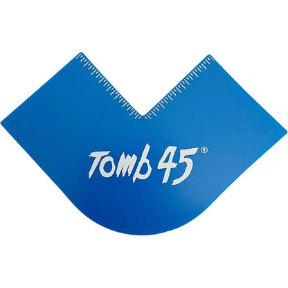 Tomb45 Color Enhancement Klutch Card front view showcasing laser-cut alignment guides for professional barbers