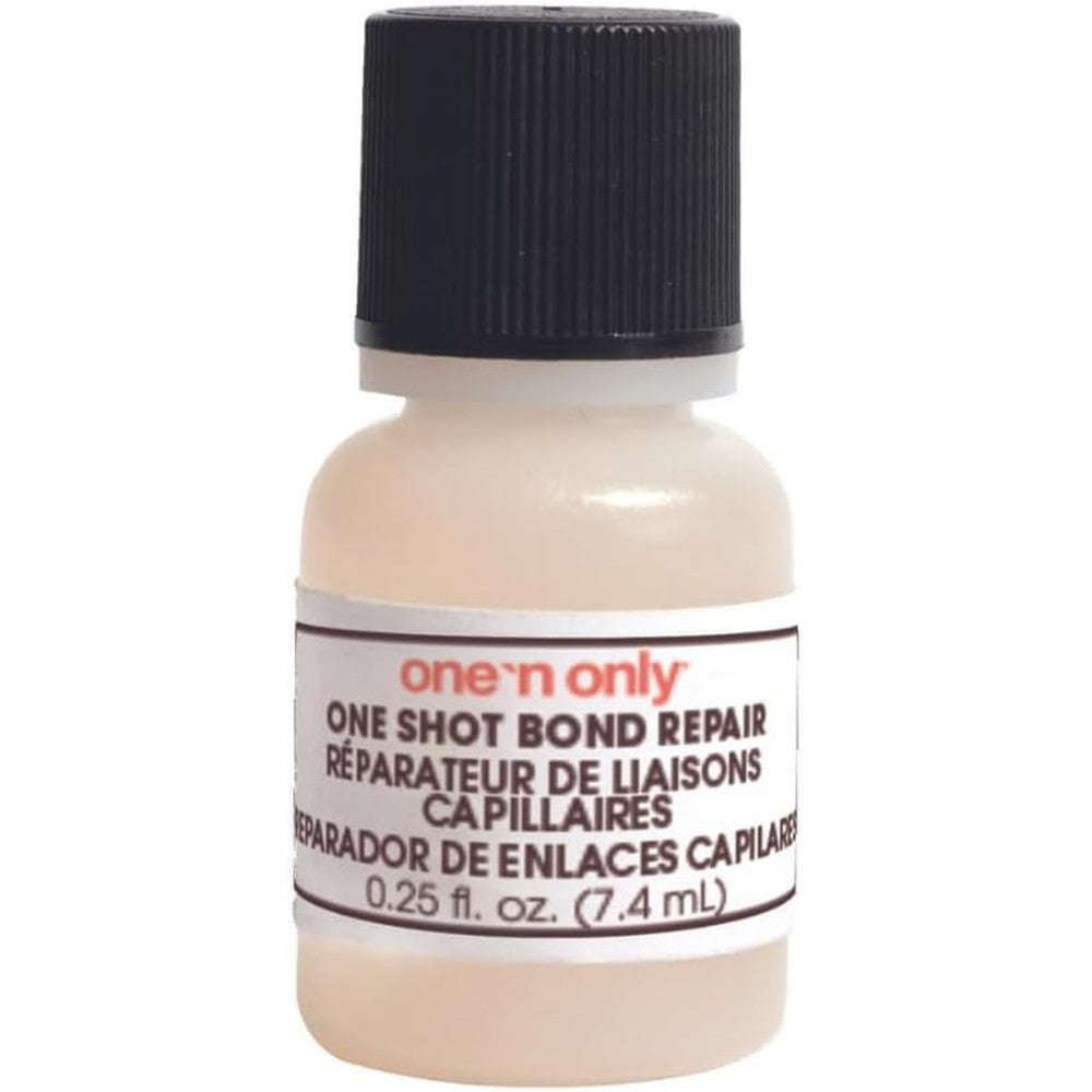 One 'n Only One Shot Bond Repair front view of single dose bottle for hair protection