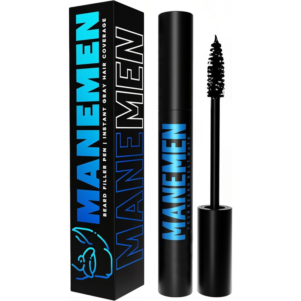 Manemen Beard Filler Pen front packaging view for instant gray hair coverage