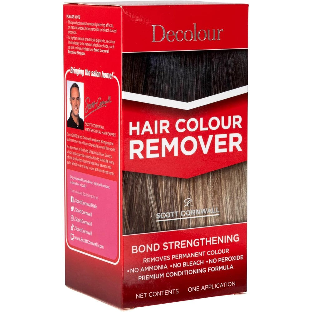 Scott Cornwall Decolour Hair Colour Remover front packaging view