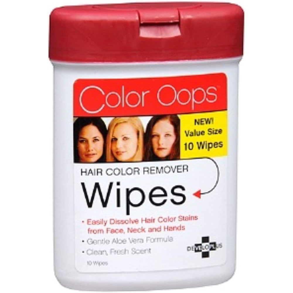 Color Oops Hair Color Remover Wipes pack of seven front view