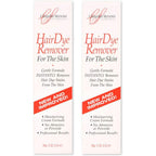 Claudia Stevens Hair Dye Remover for the Skin front view of the two-pack bundle.