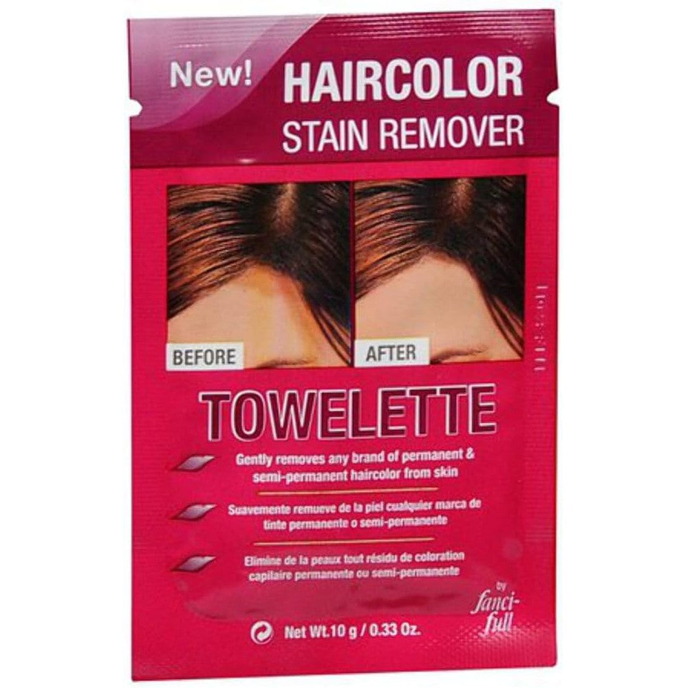 Fanci-Full Haircolor Stain Remover Towelette front view