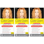 Developlus Color Oops Hair Color Remover Extra Conditioning front packaging showing three pack set for gentle dye removal.