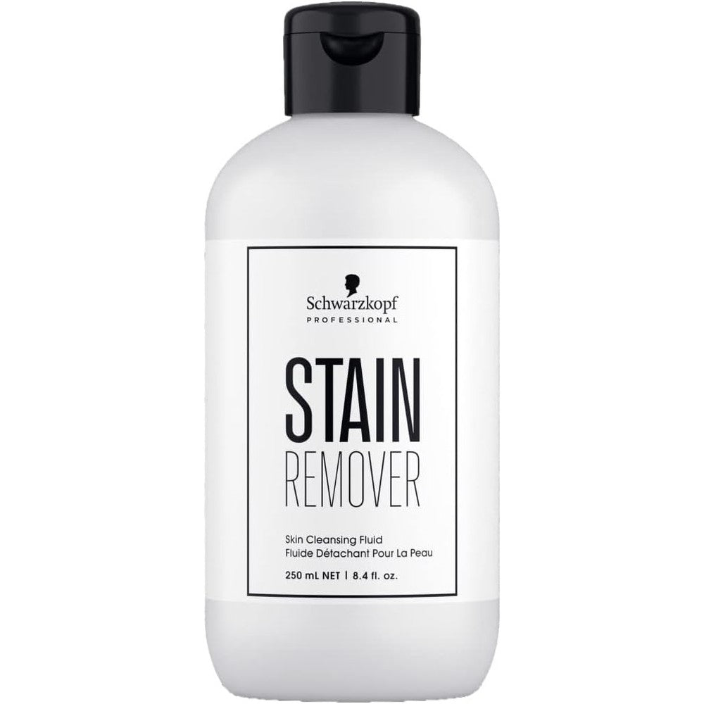 Schwarzkopf Professional Stain Remover 250 Milliliter bottle front view hair color skin cleansing fluid