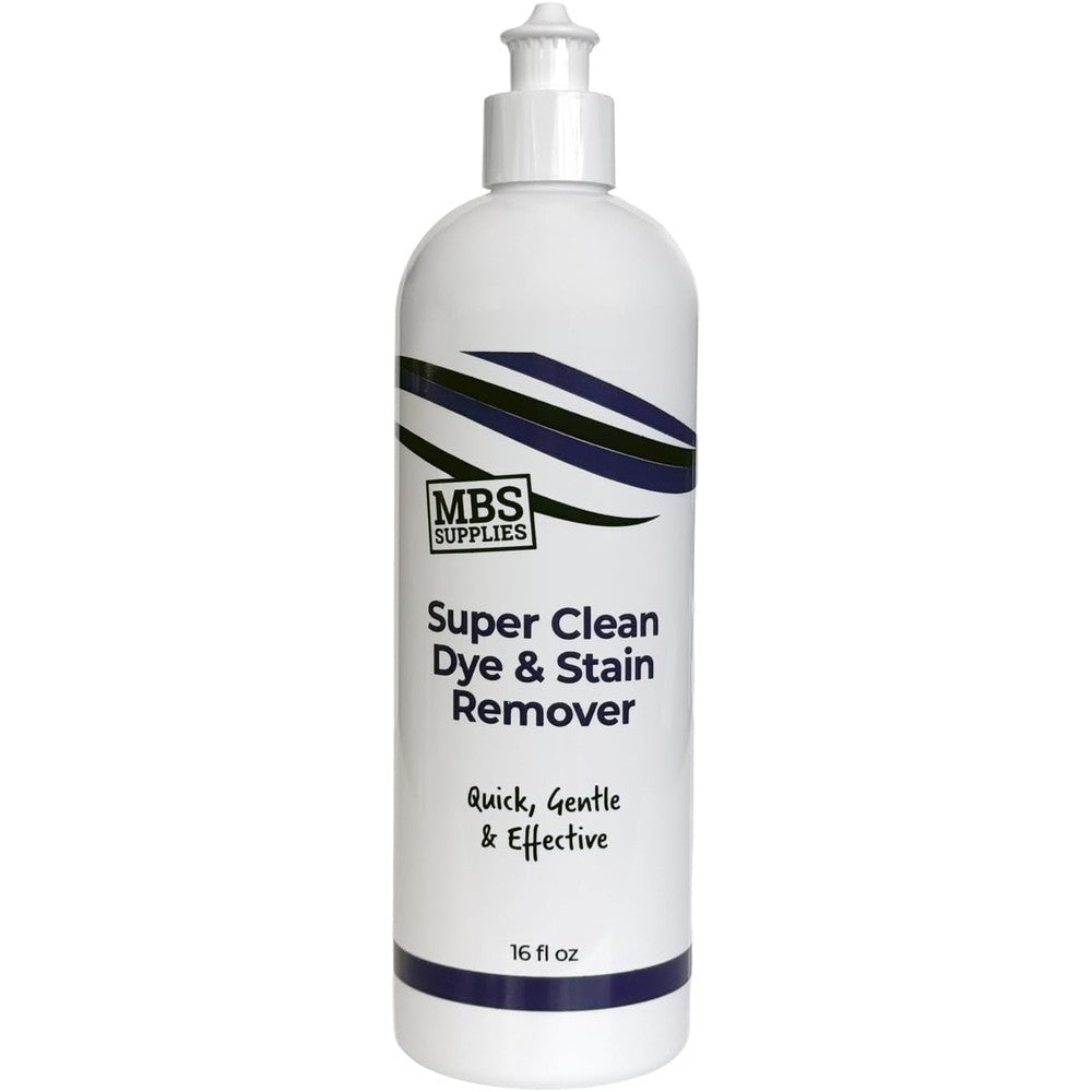 MBS Supplies Super Clean Dye and Stain Remover front view salon grade formula