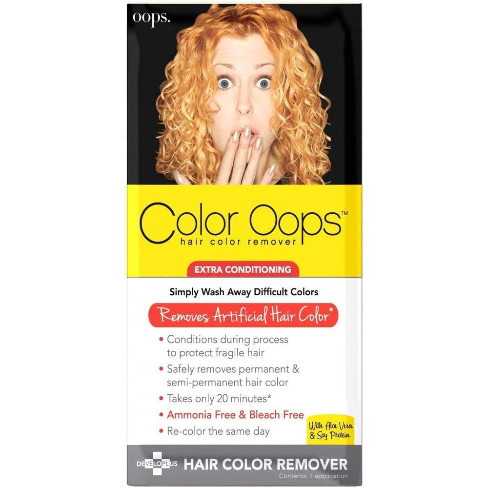 Color Oops Hair Color Remover Extra Conditioning two pack front view box packaging