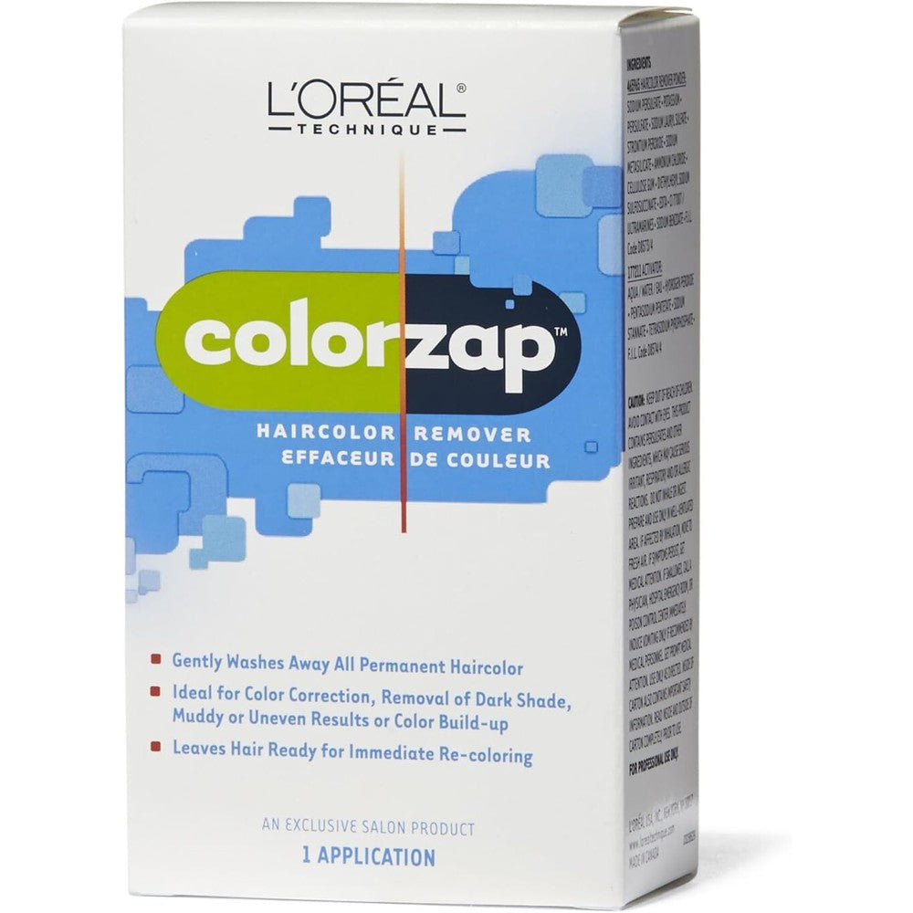 L'Oreal Technique ColorZap Hair Color Remover front view packaging