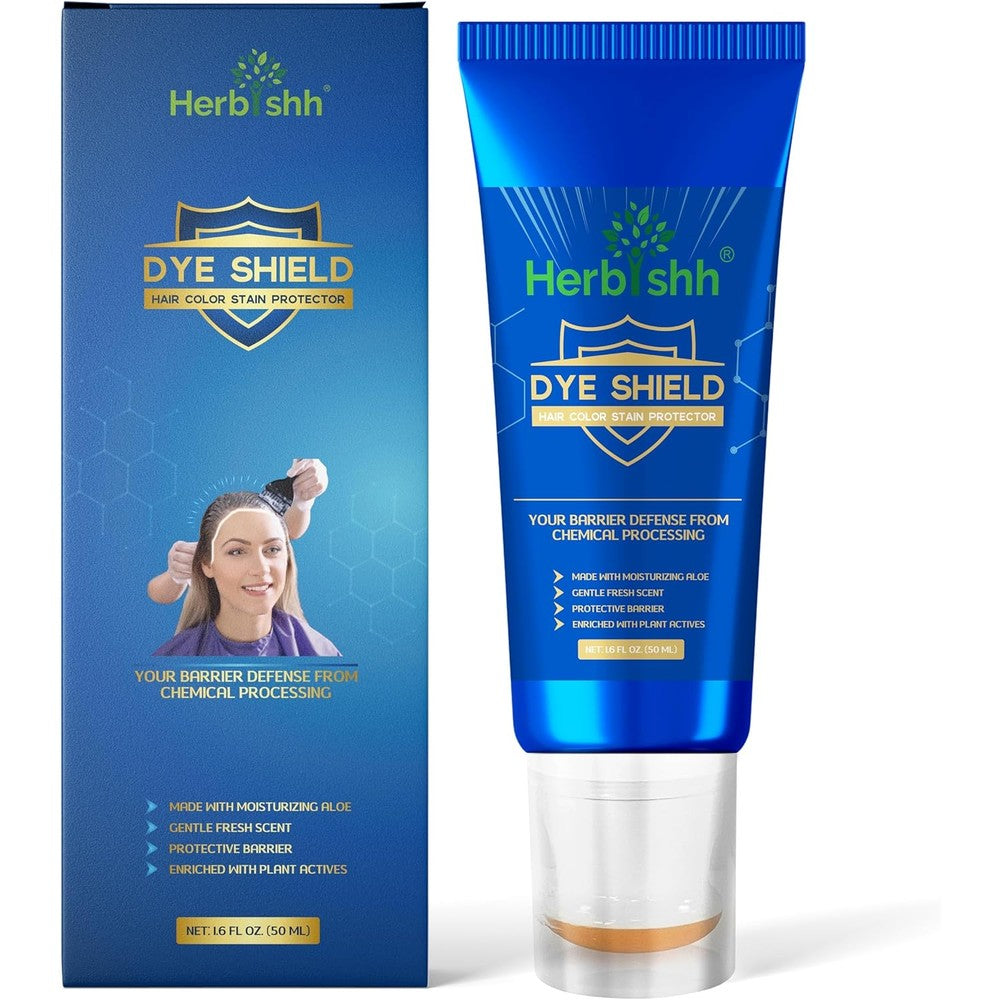 Herbishh Hair Color Stain Protector front view packaging of the USA imported skin barrier cream.
