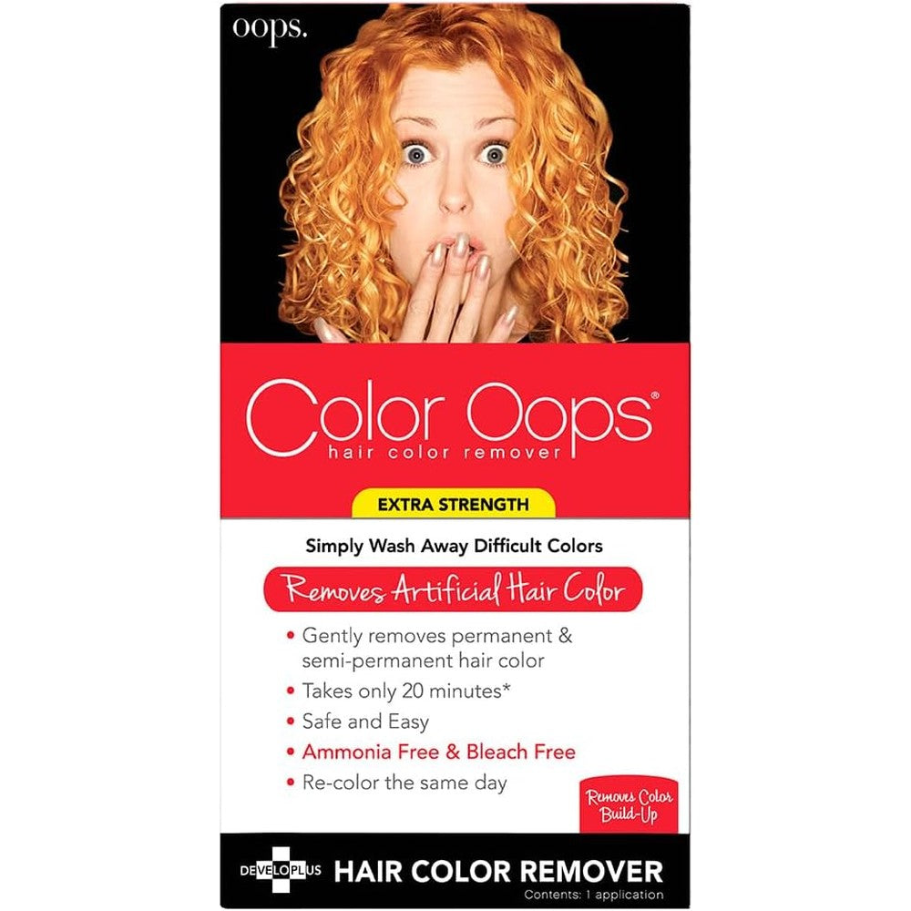 Color Oops Extra Strength Hair Color Remover front packaging view