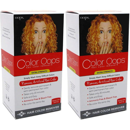 Developlus Color Oops Extra Strength Hair Color Remover pack of 2 front view