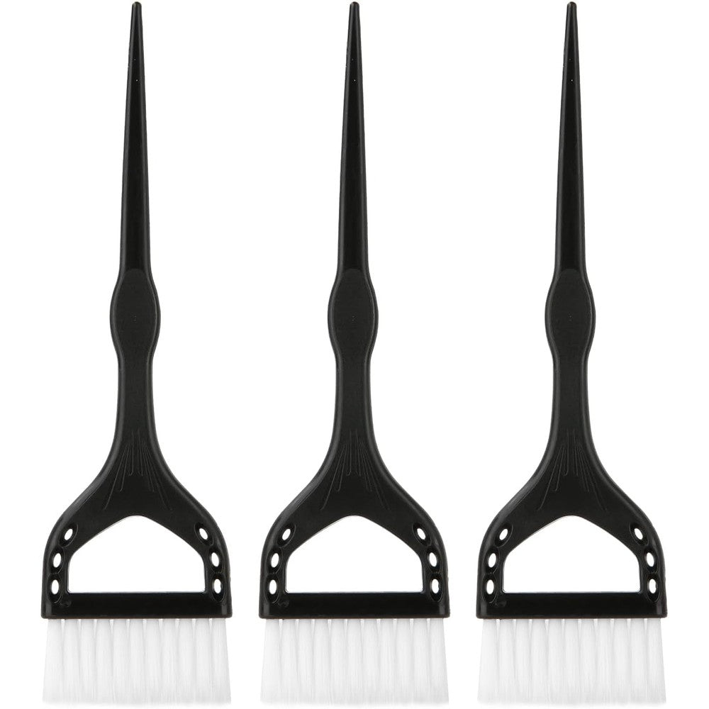 Men's Grooming Barber Pro 3 piece hair color brush kit professional set.