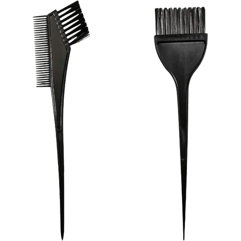 Myynti hair dye brush and comb set front view for hair color application