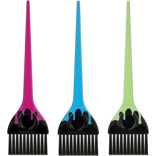 Deziine 3 Piece Hair Color Brush Tool Set front view