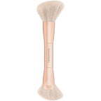Patrick Ta Precision Dual Ended Sculpting Brush Pink front view for contouring