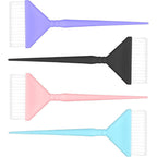 Telooco 4 pack hair dye brush set showing all four colors