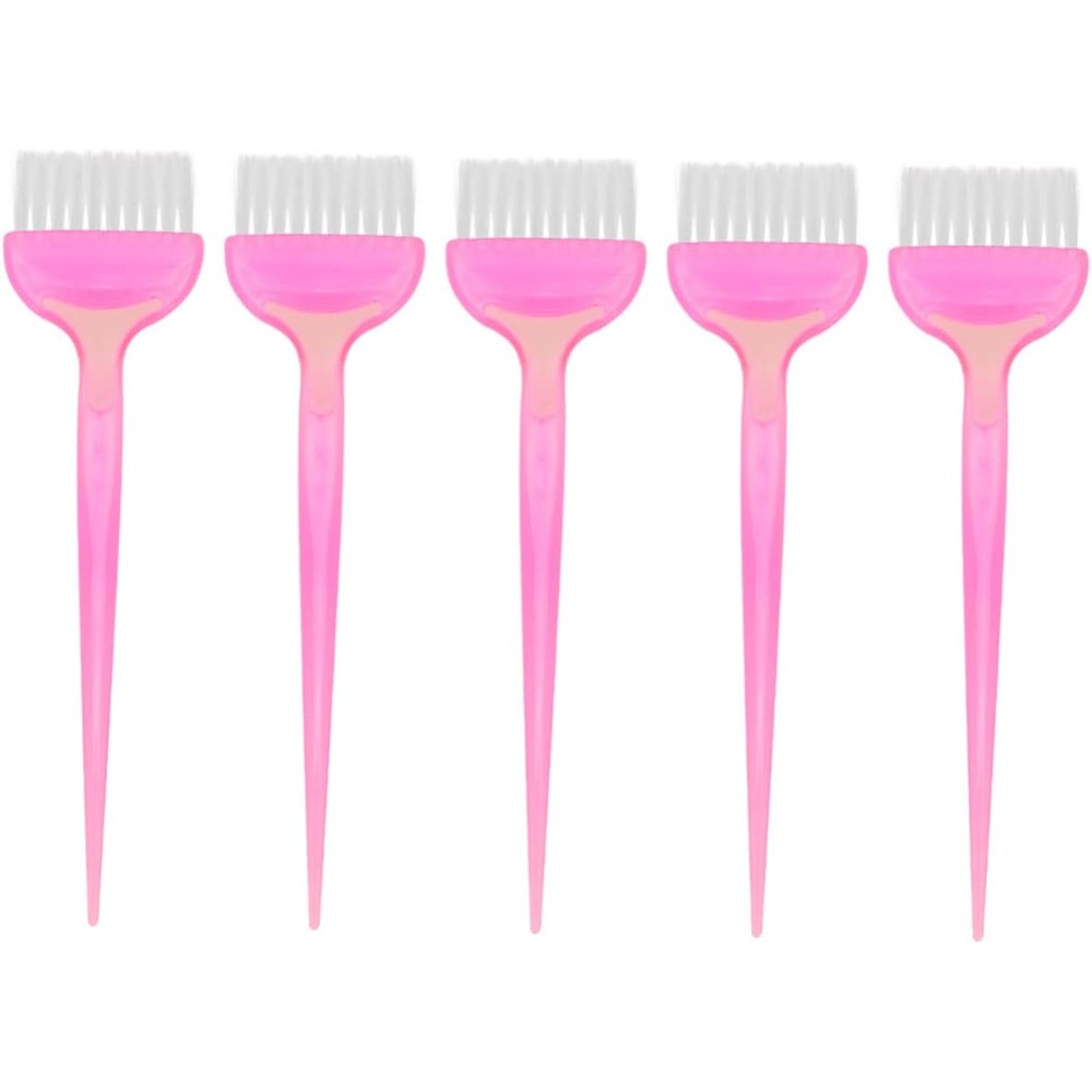 Lurrose 5 piece hair dye brush set front view