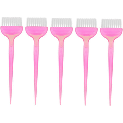 Lurrose 5 piece hair dye brush set front view