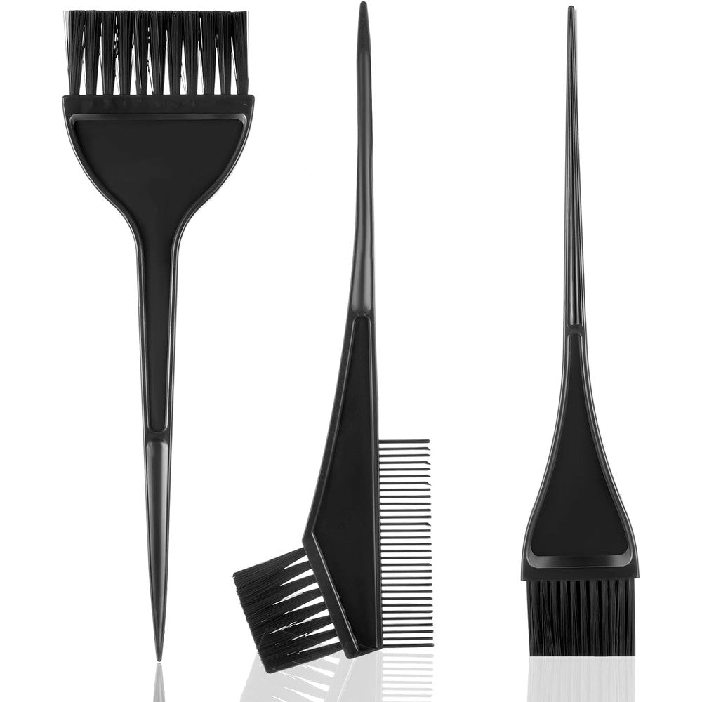 Bremorou 3 piece hair coloring brush set front view