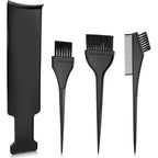 Generic 4 piece balayage board and brush kit for hair coloring