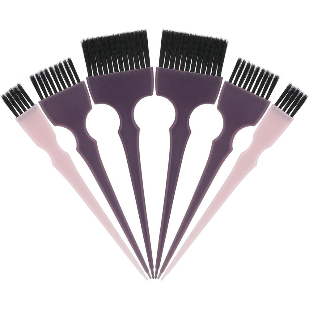 Segbeauty 6pcs Professional Hairdressing Brush Set front view