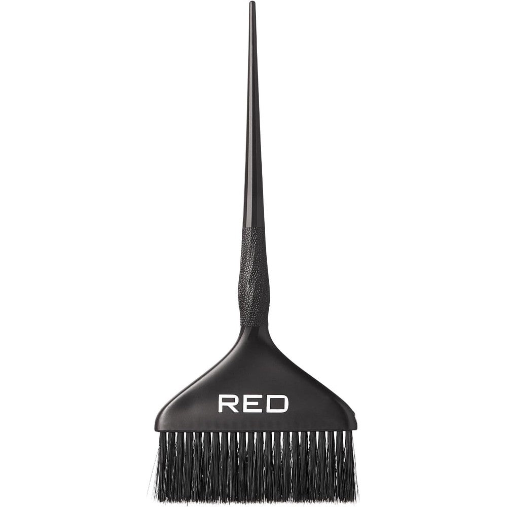 Red by Kiss Professional Dual Tapered Hair Dye Brush front view