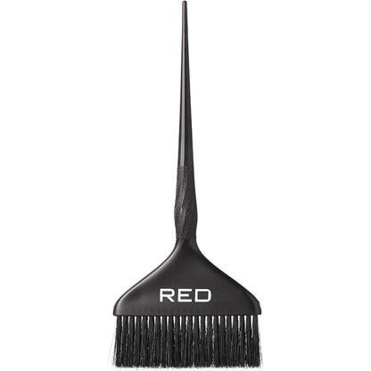 Red by Kiss Professional Dual Tapered Hair Dye Brush front view