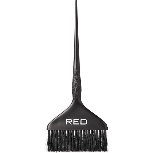 Red by Kiss Professional Dual Tapered Hair Dye Brush front view