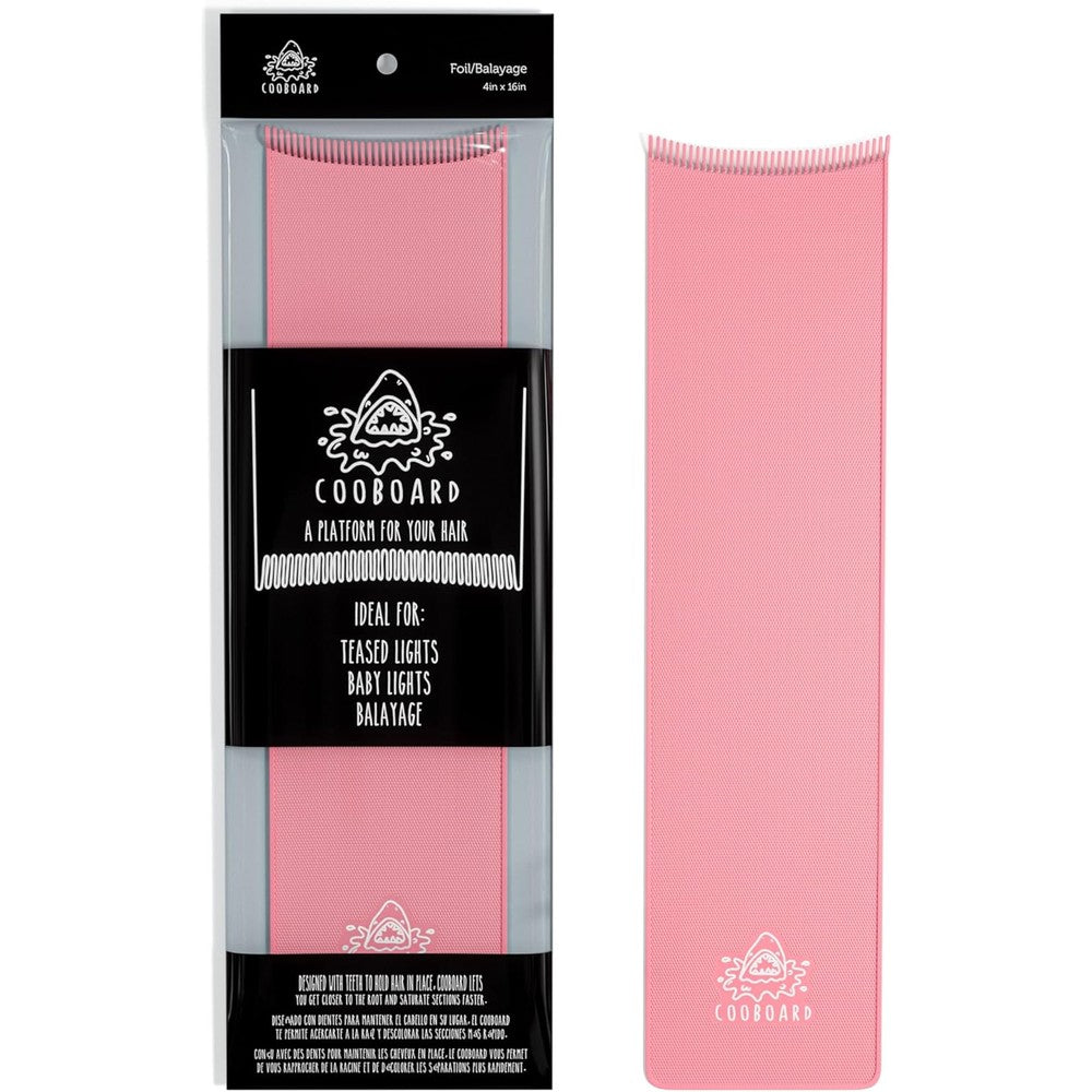 Authentic Cooboard Balayage Board Pink XL front view professional hair tool