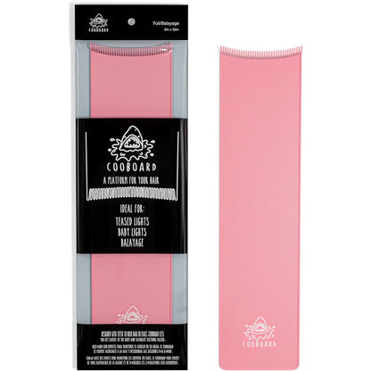 Authentic Cooboard Balayage Board Pink XL front view professional hair tool