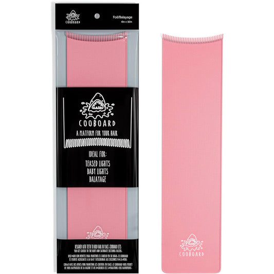 Authentic Cooboard Balayage Board Pink XL front view professional hair tool