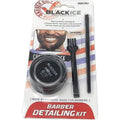 Black Ice Barber Detailing Kit Charcoal Black front view