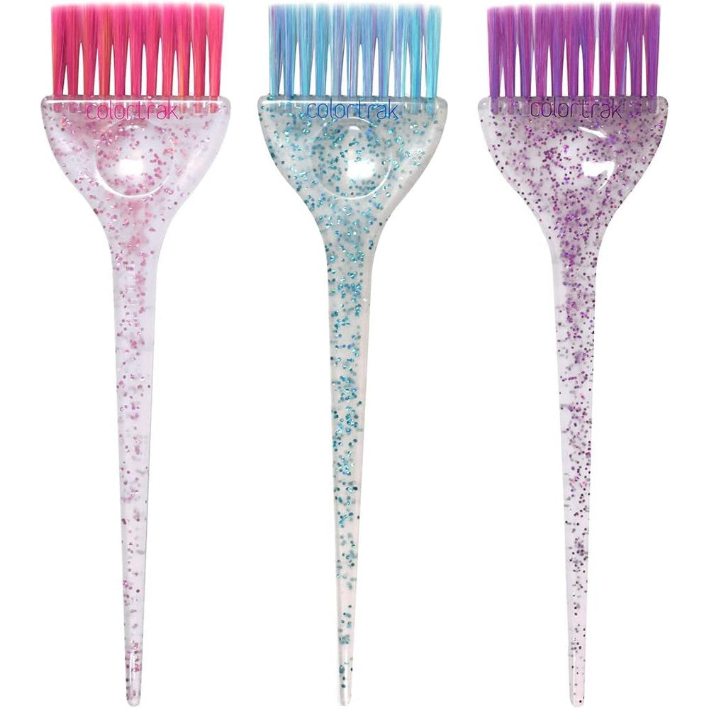 Colortrak 3 Pack Hair Color Brush Set front view