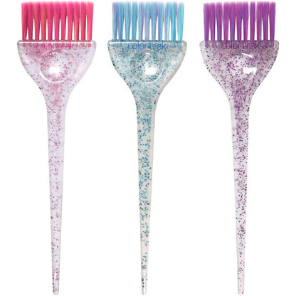Colortrak 3 Pack Hair Color Brush Set front view